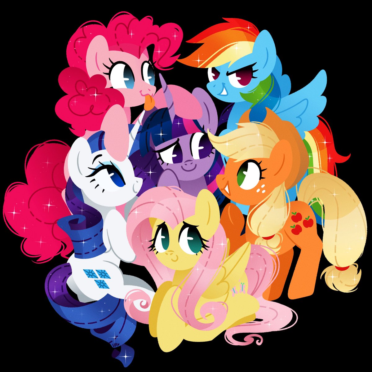 mlp 🌈 mane 6