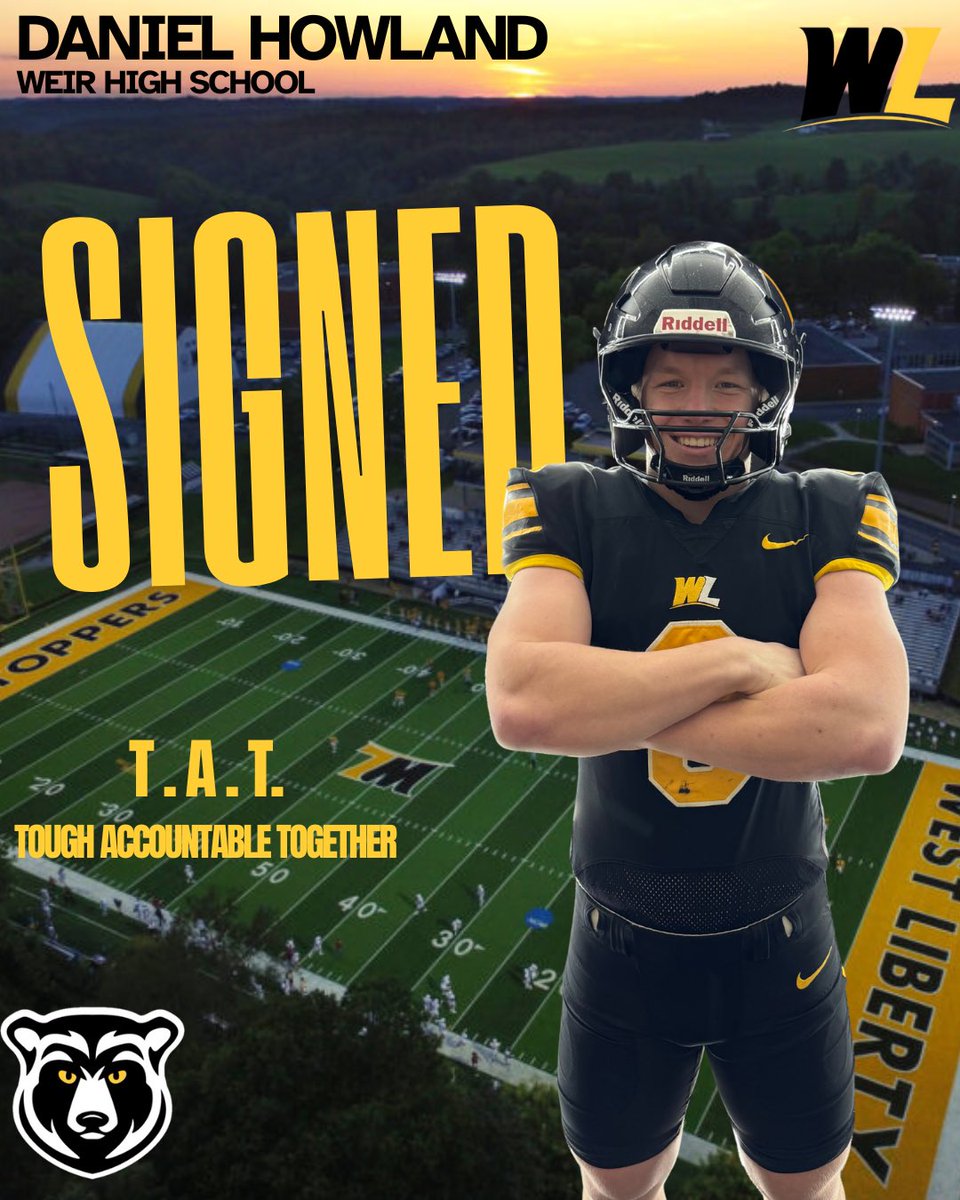 Welcome to the Hilltop!🏔

RB Daniel Howland 
Weir High school 
#NSD26 #WLUFOOTBALL