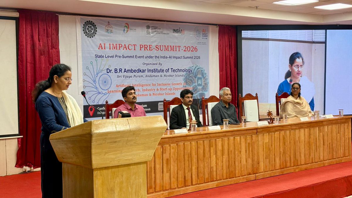 BRAITiians's tweet photo. DBRAIT hosts AI IMPACT Pre-Summit, setting the stage for National AI Summit in New Delhi (Feb 16-20)! Experts share insights on AI in education, healthcare, e-governance &amp; more. #AIIMPACT #ArtificialIntelligence #DBRAIT @AICTE_INDIA @ANEducationDept @MediaRN_ANI @SVPMC_ANI https://t.co/kzUAhcQ0sv