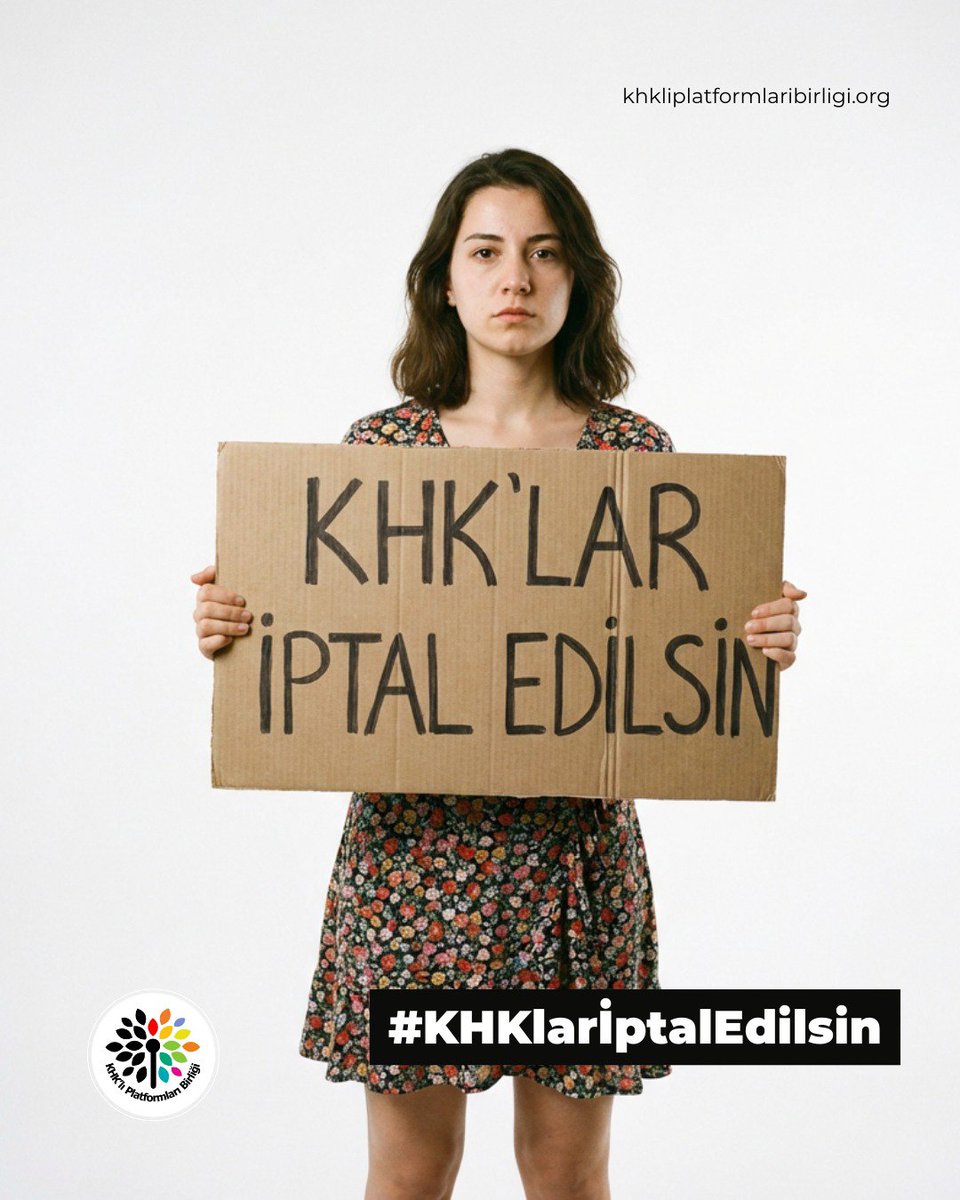 Çıkış yolu; evrensel hukuk ilkelerine yeniden dönmekten ve siyasetten uzak, bağımsız bir yargıyı tesis etmekten geçiyor.

Ancak o zaman adalet duygusu güçlenir, toplumda gerçek bir uzlaşma sağlanır.

Hukuk yerini bulsun, toplum nefes alsın.

#KHKlarİptalEdilsin