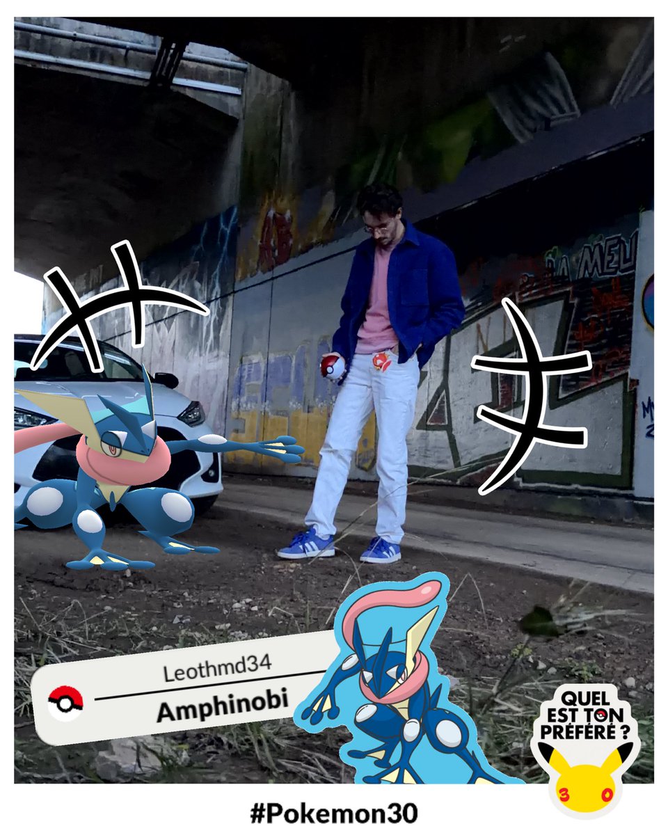 leothmd's tweet image. Roaming around in Kalos @PokemonFR @Pokemon #Pokemon30