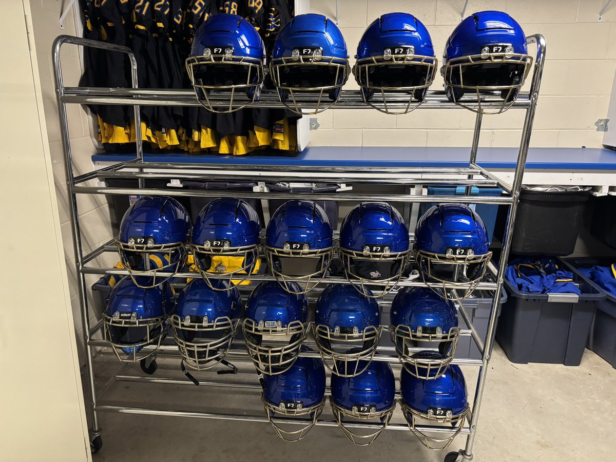 12 brand new F7 air helmets arrived, nothing but the best for our kids <a href="/MTFFootball/">Maroa-Forsyth Football</a>