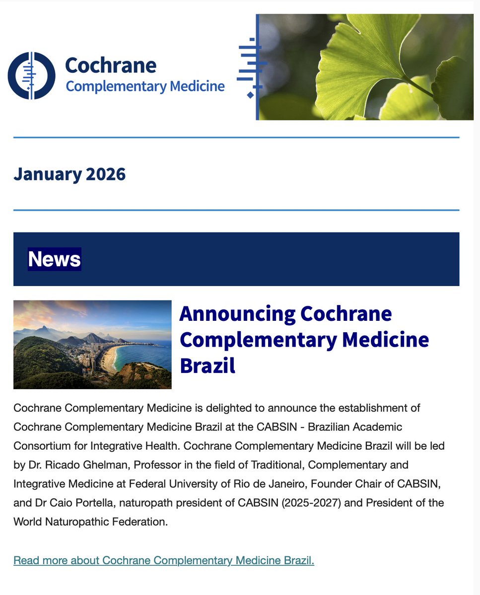 Cochrane CAM tweet media
