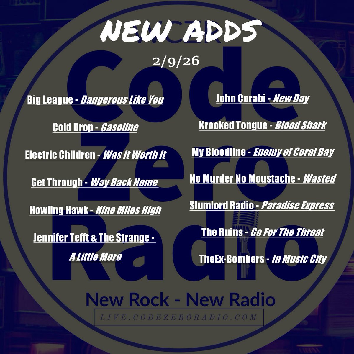 Code Zero Radio tweet media