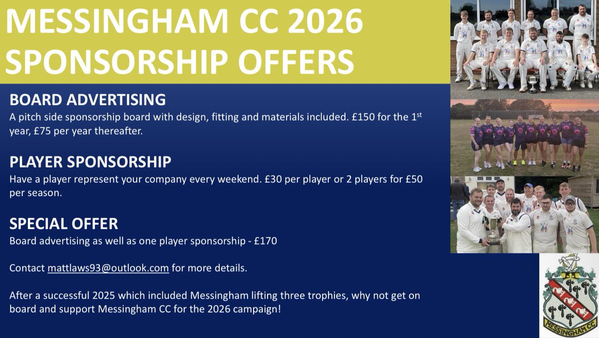 Messingham CC tweet media