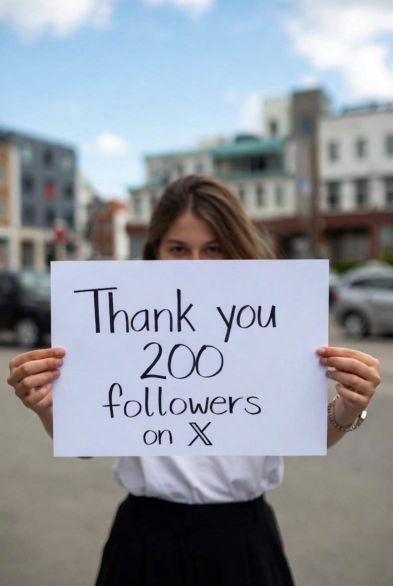 200 strong on X

Thank you great Minds 🙏🙏