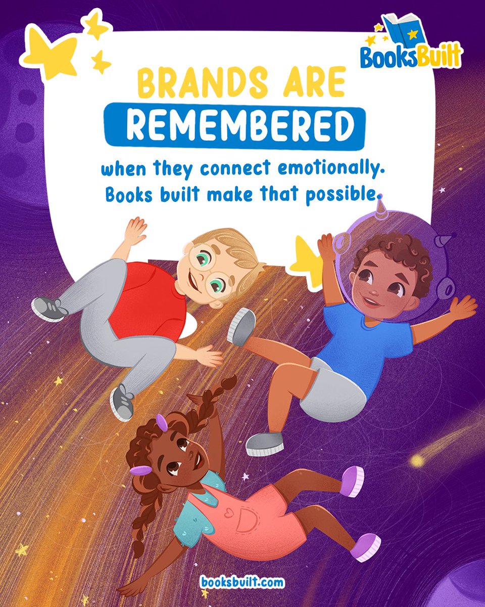 cammarasco's tweet photo. Modern consumers want more than products. They want connection, values, and meaning 🤍

Books Built helps brands create emotional bonds by entering family spaces in a respectful and meaningful way. A children’s book does not feel like advertising. It feels like a gift, a shared moment, and a lasting memory.

When families associate a brand with positive storytelling, creativity, and time spent together, trust grows naturally. These stories stay in homes, not inboxes. They get shared, reread, and remembered.

For brands, this creates long term recognition, loyalty, and emotional association that extends beyond a single campaign. It is storytelling that supports brand identity in a subtle yet powerful way.

📩 DM us to discuss brand storytelling ideas
🌐 Visit our website to see how brands use Books Built

#brandconnection #emotionalbranding #storymarketing #brandtrust #familybrands #contentstrategy #brandidentity #creativebranding #marketinginnovation