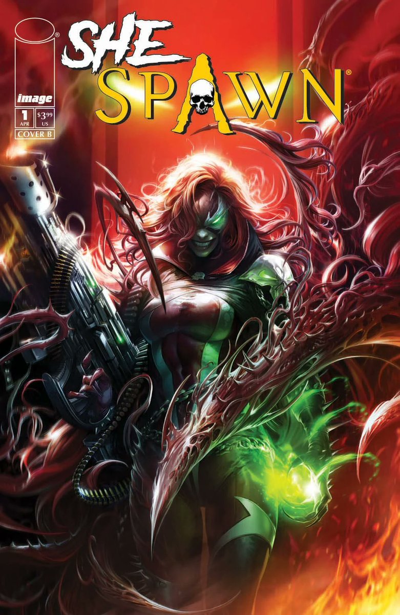 BuzzComics's tweet image. Un aperçu de She-Spawn #1, la nouvelle mini-série par @GailSimone, Ig Guara et Robert Nugent débutant le 6 mai chez @ImageComics #ImageComics #Comics #SheSpawn #Spawn #SpawnUniverse buzzcomics.net/showpost.php?p…