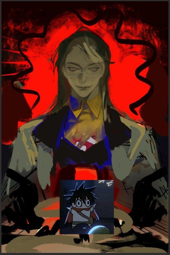 Seven_Seva's tweet photo. #morimens #fanart process... https://t.co/Eaqdk4kHDn