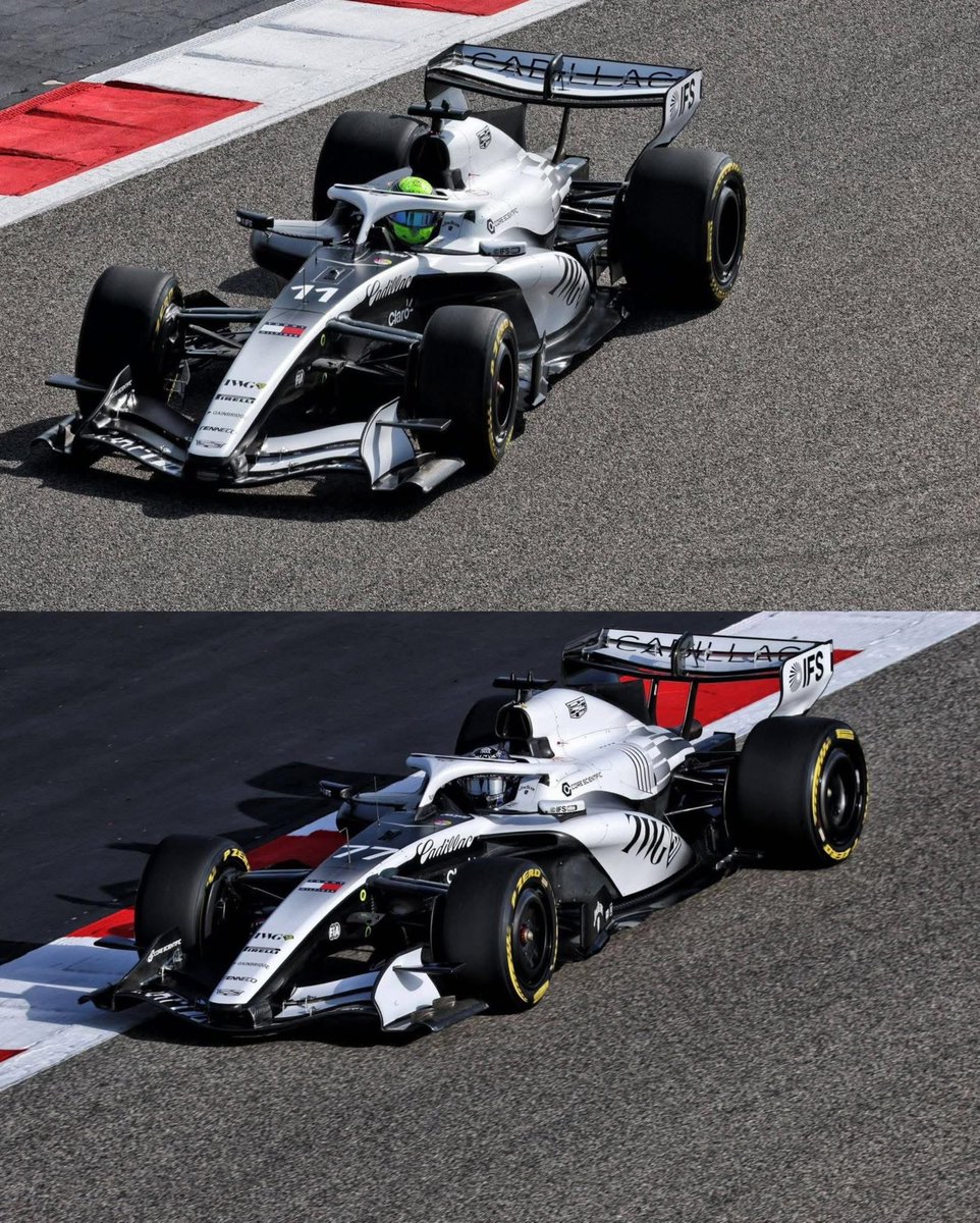🔥 Checo Pérez y Valtteri Bottas manejando por primera vez su Cadillac 

#F1 #CadillacF1Team