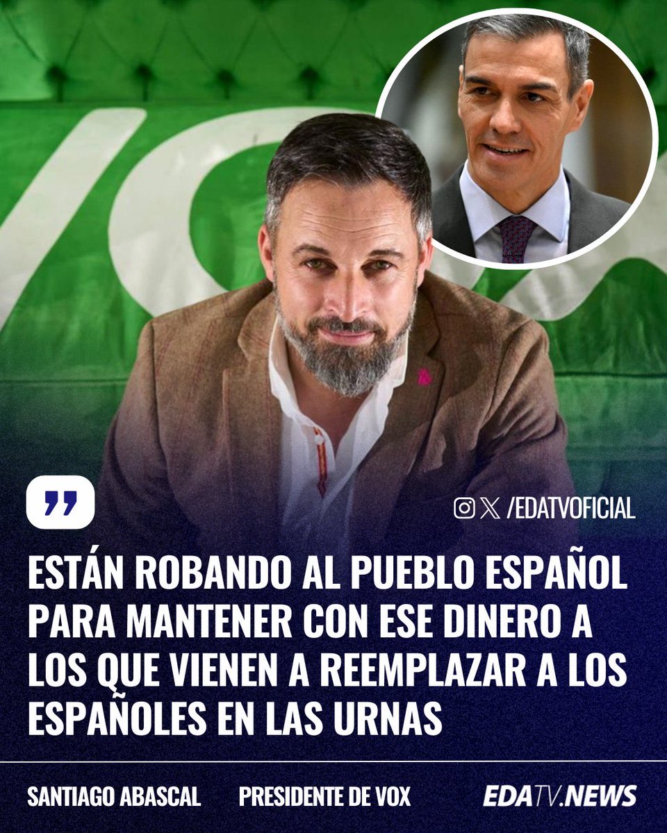 ¿Estáis de acuerdo con Santiago Abascal?
YO SÍ 👍