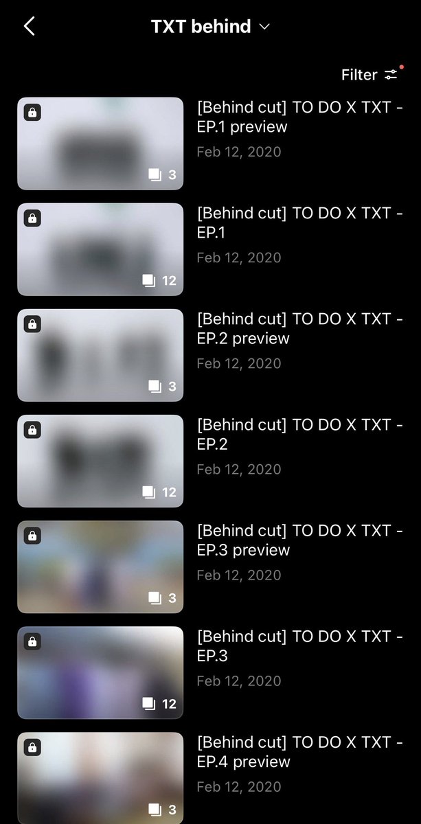you guys are very young but back then we used to have behind the scenes of TO DO and it was paid content