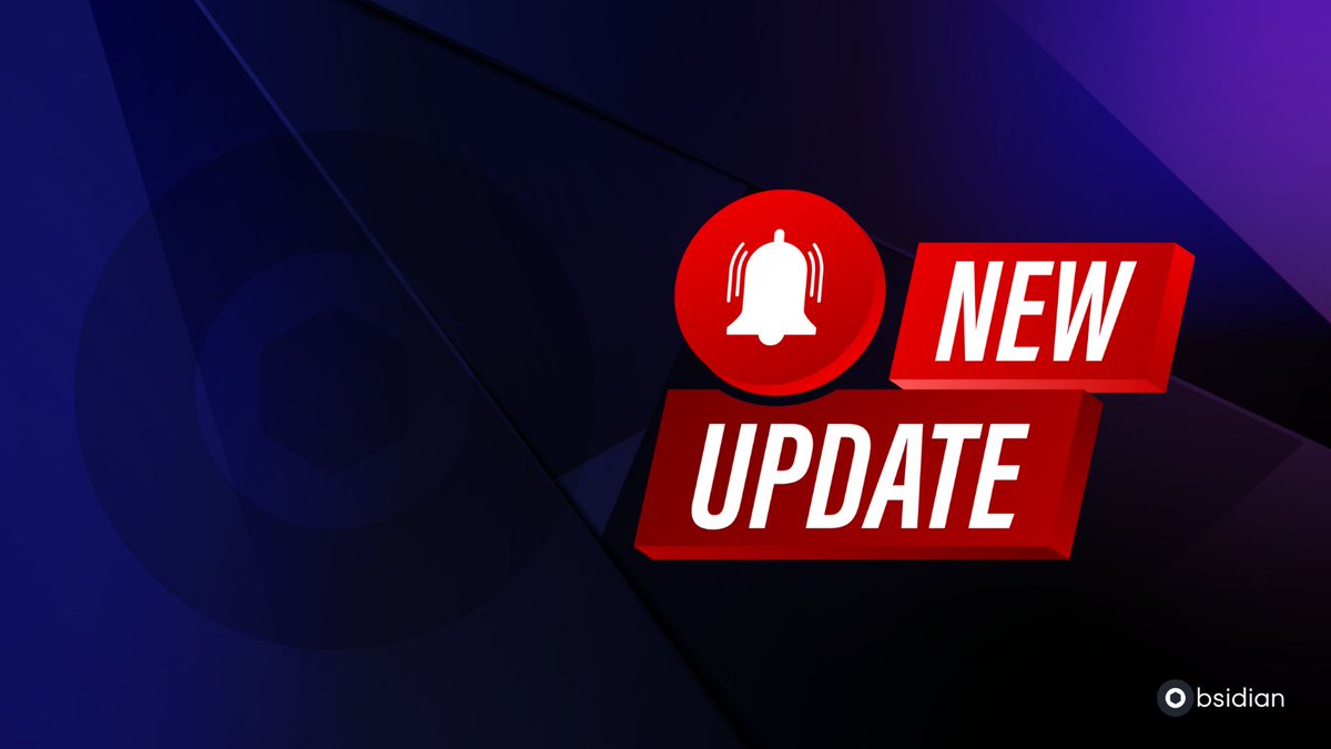 🚀 Obsidian Platform UI Update is LIVE

🔥 Promotion System
• Promoted pools with animated glow &amp; priority sorting
• Promotion badges (NEW/HOT/ PROMOTED)
• CROmmunity pool highlights

🔁 Swap Page Upgrades
• Token info panel (price, MC, volume, liquidity)
• Embedded