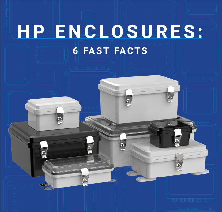Polycase's tweet photo. Explore our HP series: https://t.co/3ZLfYQ7guD

✔️ Weatherproof Performance
✔️ UV-Stable Polycarbonate
✔️ Made in the USA
✔️ Hinged Cover + Stainless Latch
✔️ Optional Clear Cover
✔️ Full Range of Mounting Options

#nema4x #junctionbox https://t.co/j1AKRjAuI1