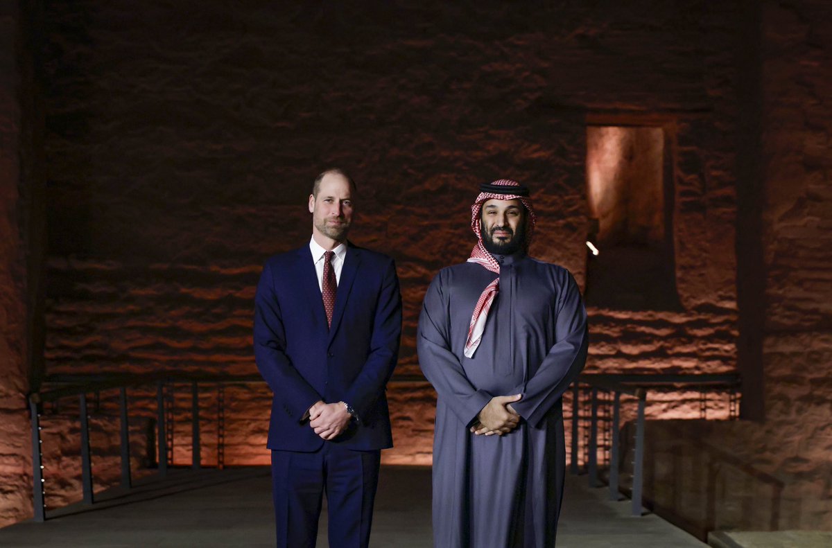 Representing His Majesty's Government in Saudi Arabia.