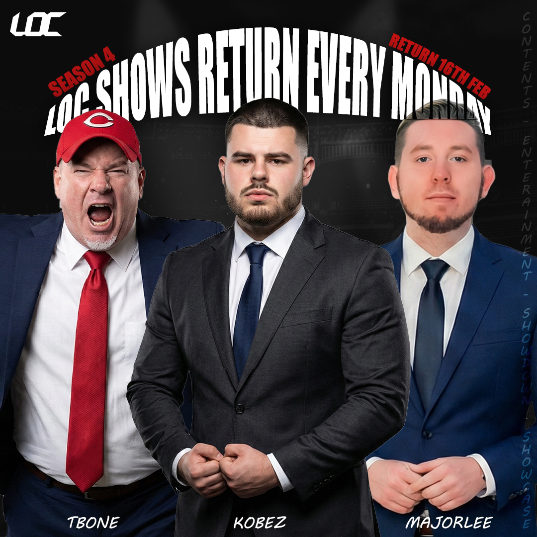 leagueofclubs's tweet photo. LOC SHOWS TO RETURN 🚨

From Monday 16th February, your 3 favourite hosts will return to the screen with updates and LOC review/preview of what's to come or that has happened! 🙌

Energy, vibes, updates and most important CONTENT is back! 🔥

Time: 9:30pm 🤝 https://t.co/LJqU1Ae45t