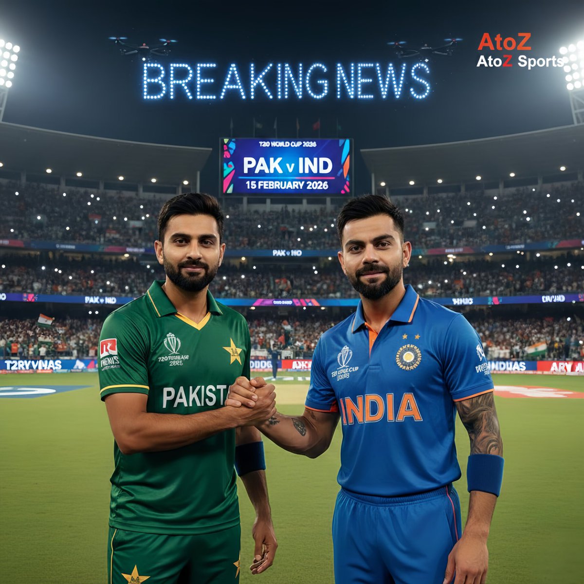 IntelByIrfan's tweet photo. 🚨BREAKING: BIGGEST CLASH IS ON! 🇵🇰🆚🇮🇳
Sab rumors khatam! Zaraye ke mutabiq 15 February ko T20 World Cup ka sab se bara takra schedule ke mutabiq hi hoga. 🏟️
Taiyar ho jao, Colombo mein maidan sajne wala hai! 🔥
Kaun maidan mare ga? 🏏👇
#T20WorldCup2026 #PAKvIND #CricketTwitter https://t.co/QUTUxrIiPH
