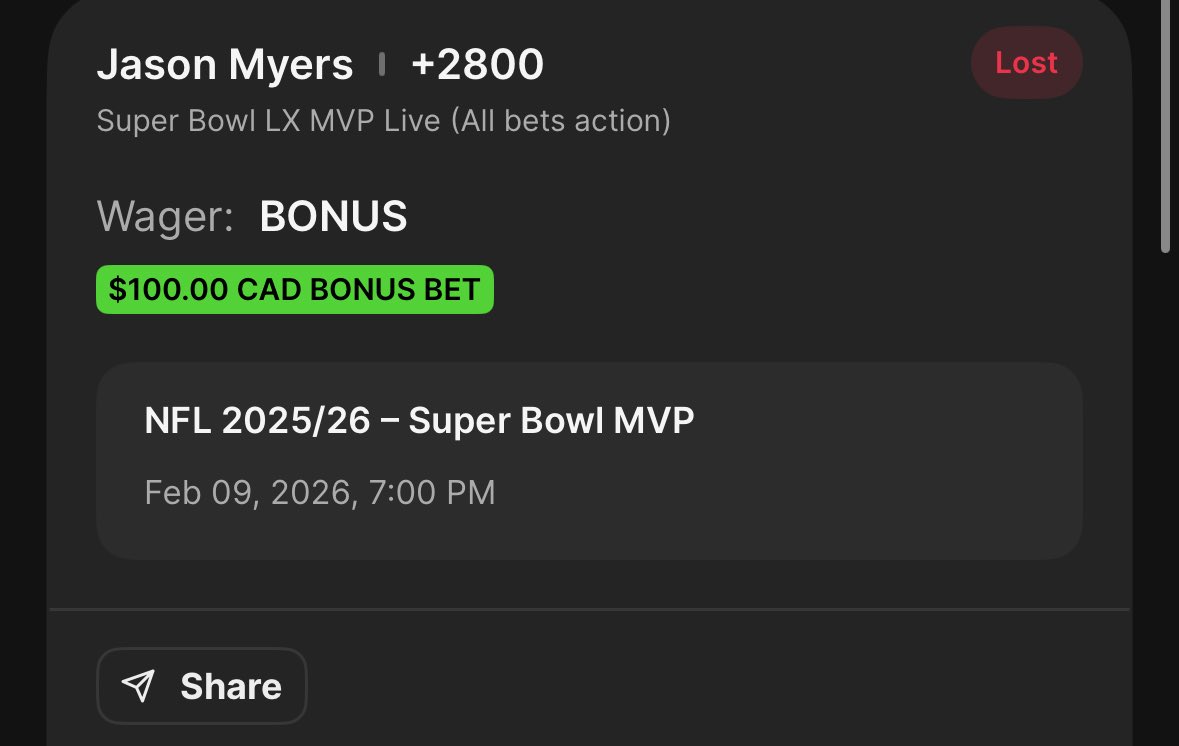 BeeBettor's tweet image. Totally not biased 

Jason Myers should’ve won Super Bowl MVP