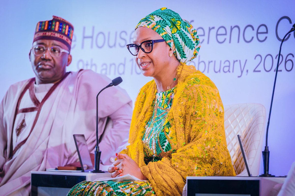 CRDCUPolicyFGN's tweet photo. Today, the Special Adviser to the President on Policy and Coordination, @hadizabalausman, was a panelist at the 2nd edition of National Economic Council Conference themed “Delivering Inclusive Growth and Sustainable Development: The Renewed Hope National Development Plan,” held at the State House Banquet Hall.

The conference convened the President, the Vice President, the Secretary to the Government of the Federation, the 36 State Governors, and key national stakeholders to examine how Nigeria’s economic reforms can translate into tangible, inclusive outcomes across all levels of government.

In her contribution to the panel discussions, the Special Adviser spoke on the importance of effective fiscal coordination, particularly the central role of subnational governments in shaping growth outcomes. While recognising ongoing coordination within the federal system, she noted that the next critical phase lies in empowering states to take ownership of clearly defined economic pillars that directly drive growth within their local economies. She commended the National Economic Council for strengthening trust and responsibility at the subnational level, allowing states to align policy intent with on-the-ground execution.

She further highlighted the significance of FAAC allocations and the extent to which these resources are channelled into productive economic activity at the state level. Referencing discussions on agriculture, she emphasised the need to examine the full reinvestment cycle within the agri-value chain, particularly how farmers are able to reinvest proceeds from the sale of produce in subsequent production cycles. This, she noted, is central to addressing food prices sustainably and requires deliberate alignment between federal agricultural policies and subnational implementation strategies.