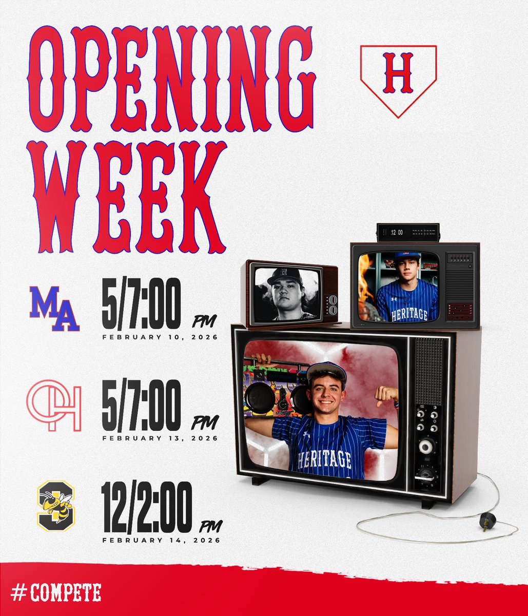 Heritage Academy Baseball tweet media