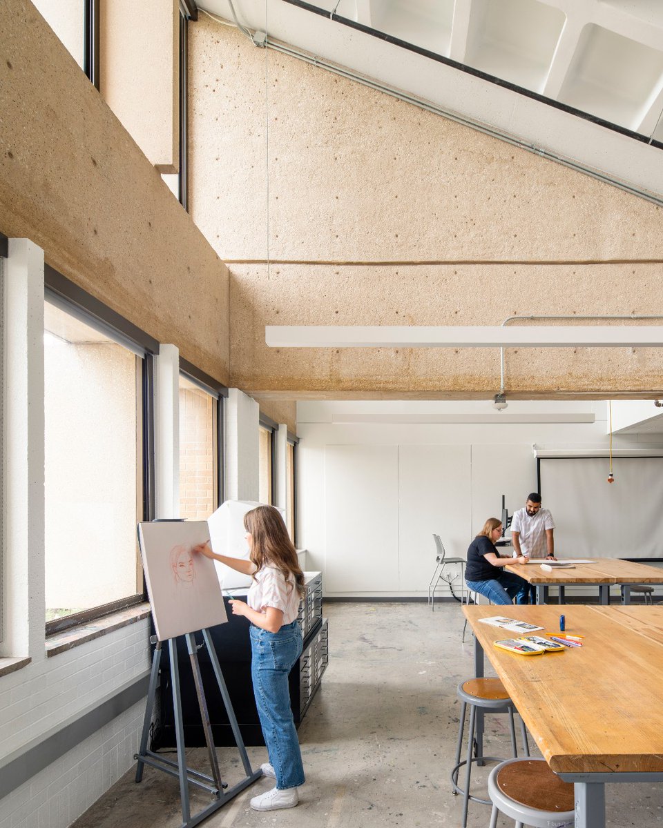 CorganInc's tweet photo. Daylighting does more than illuminate a space — it shapes how people feel, focus, and move through it. Through the strategic use of natural light, materials are enhance and mood and cognitive function are supported — turning architecture into an experience, not just a structure. https://t.co/hc77rsVv2I