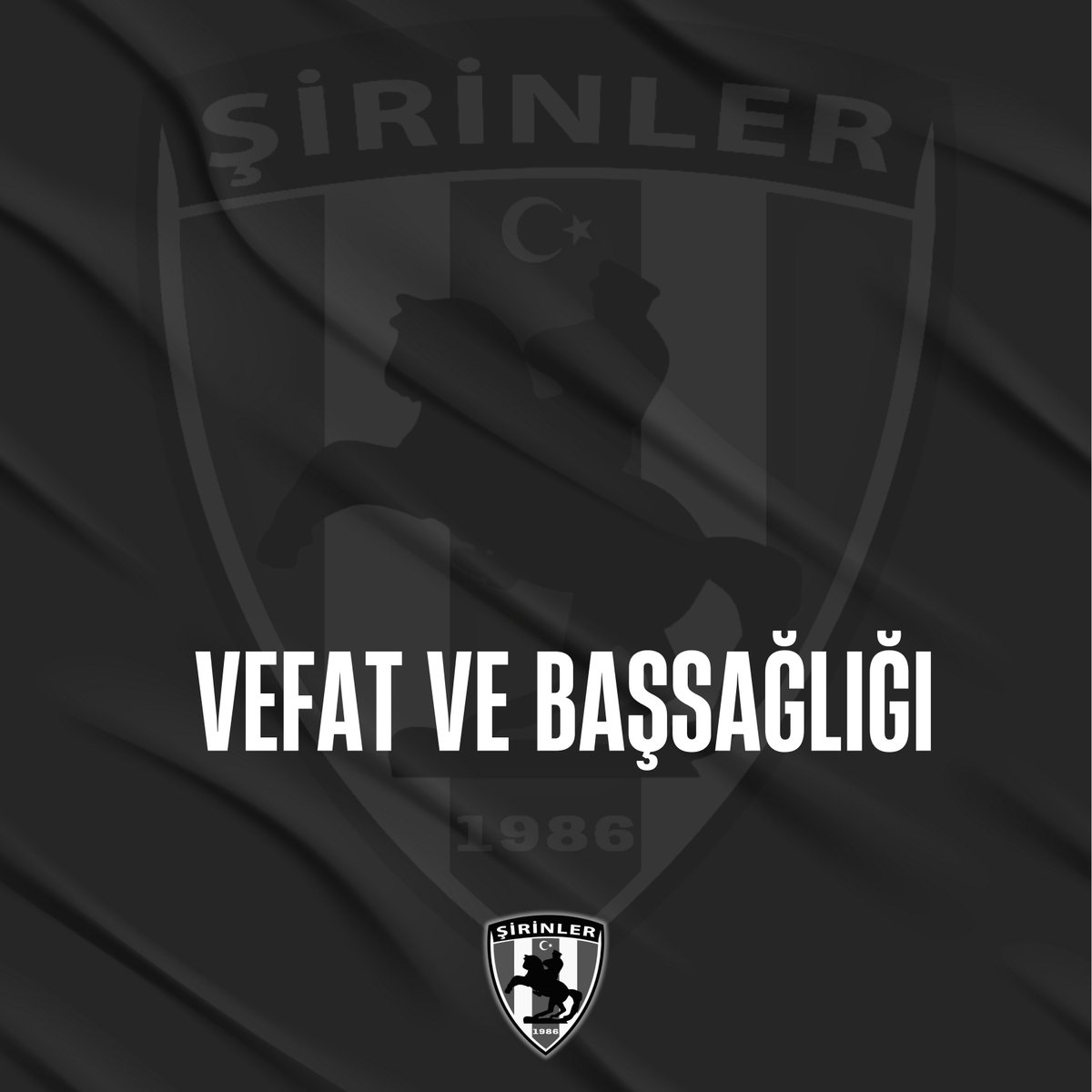 Karşıyaka tribünlerinin sevilen isimlerinden Serhat Çağıl’ın vefat ettiğini derin bir üzüntüyle öğrenmiş bulunuyoruz.

Merhuma Allah’tan rahmet; başta ailesi ve yakınları olmak üzere, sevenlerine ve Karşıyaka camiasına sabır ve başsağlığı diliyoruz.