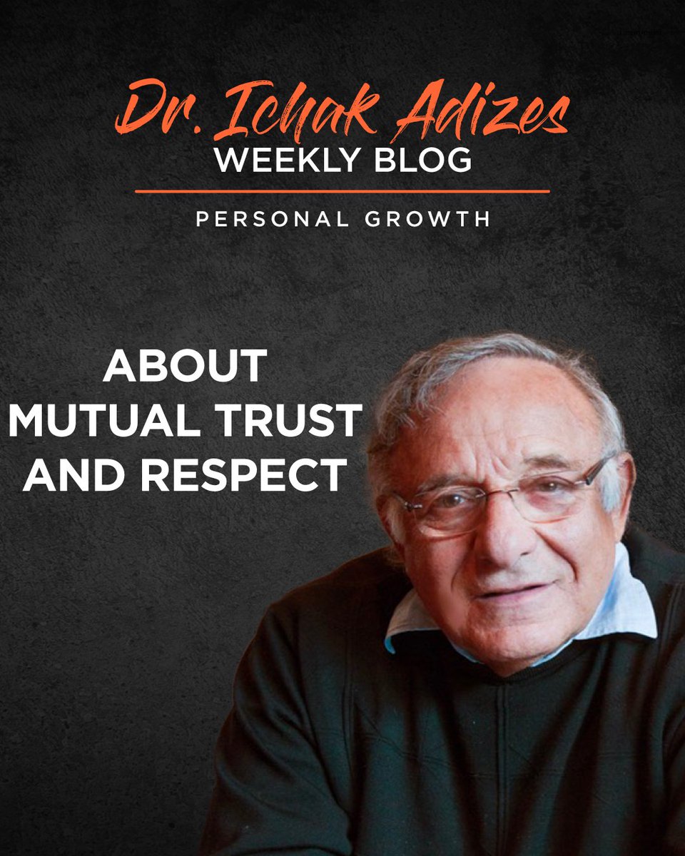 Dr. Ichak Adizes tweet media