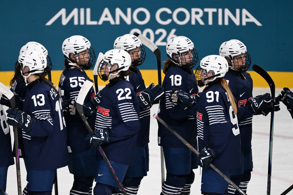 Fin d’aventure pour nos Bleues du hockey 💔

Mais beaucoup d'expérience engrangée avec ces 1ers JO, étape essentielle dans leur montée en puissance.

Se qualifier ici à #MilanCortina2026 était déjà historique.

Le potentiel de cette équipe est grand. Cap sur 2030 🇫🇷
