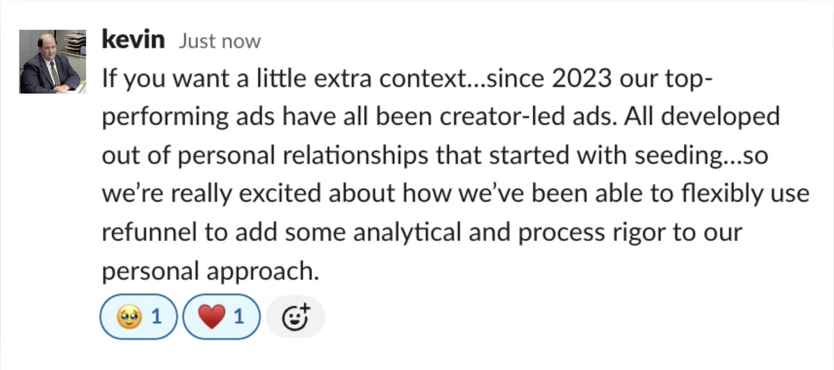 okay it might not be kevin from the office but if you're running a creator program this is for you