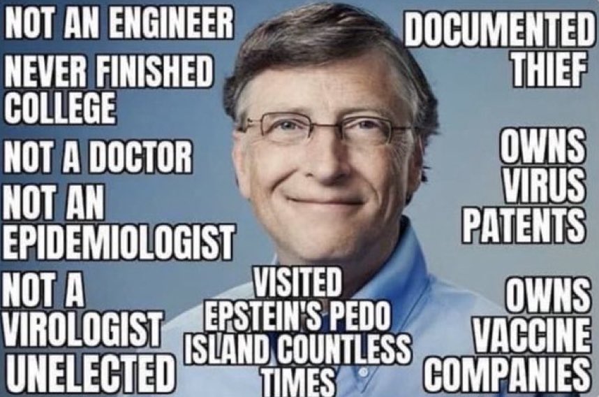 <a href="/cynthiamckinney/">Cynthia McKinney PhD</a> The EU Commission President Ursula van der Leyen sought advice from this criminal during the pandemic and thanked him with the words "Thank you for Leadership Bill". 
💰💵💶🪙💶💵💰