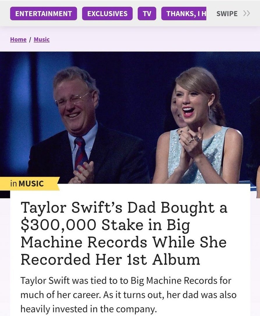 Taylor Swift’s industry privilege since DAY ONE — with receipts 🧵