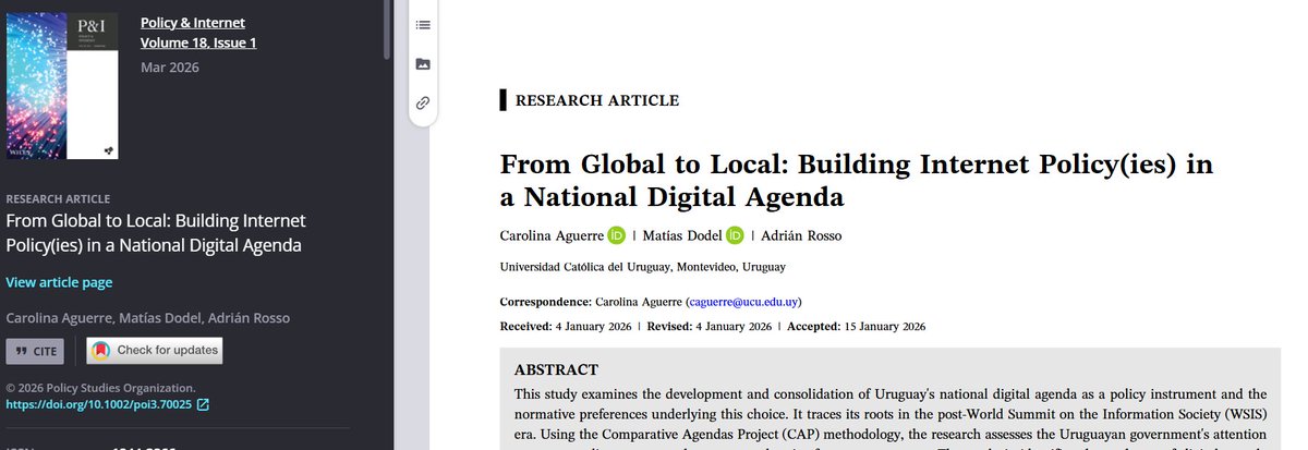 Ciencias Sociales - UCU tweet media