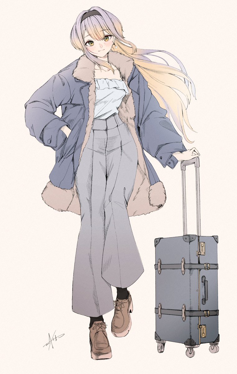 「少し大人な雰囲気で」|如月千幸のイラスト