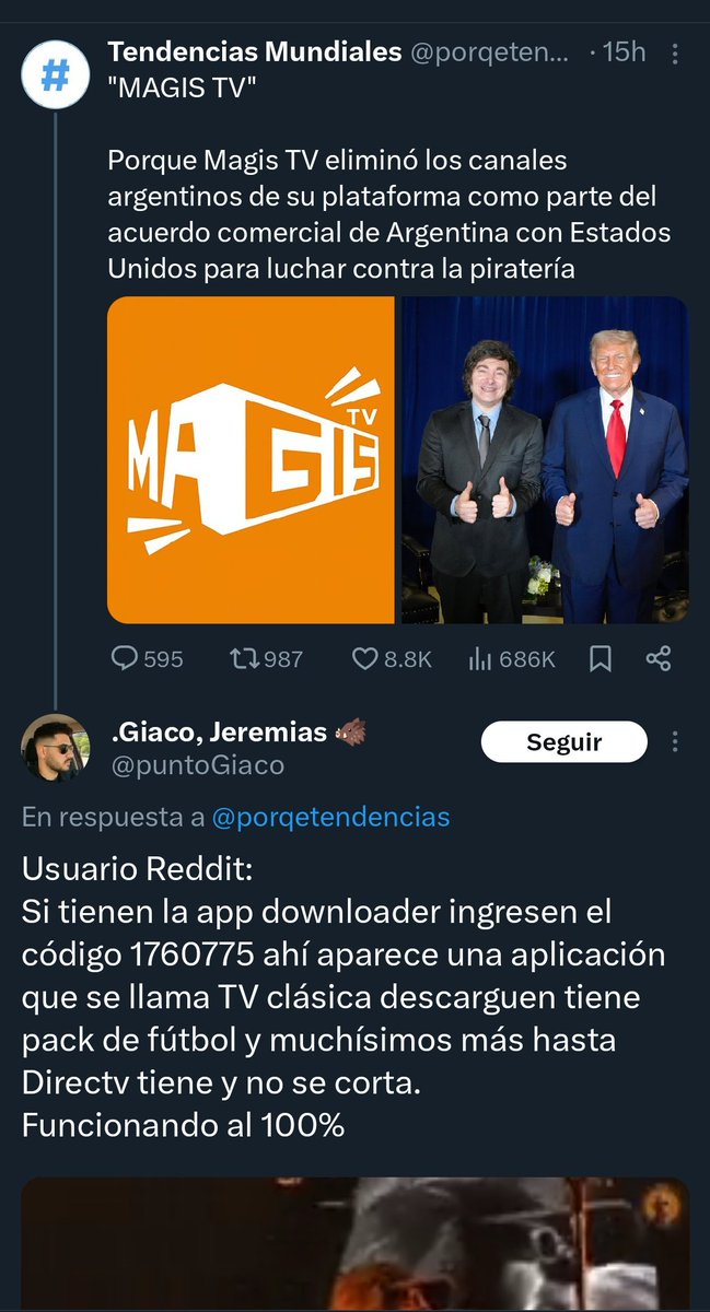 Pongan este código en dowlander 1760775, fútbol,HBO,y todos los canales del mundo.de nada