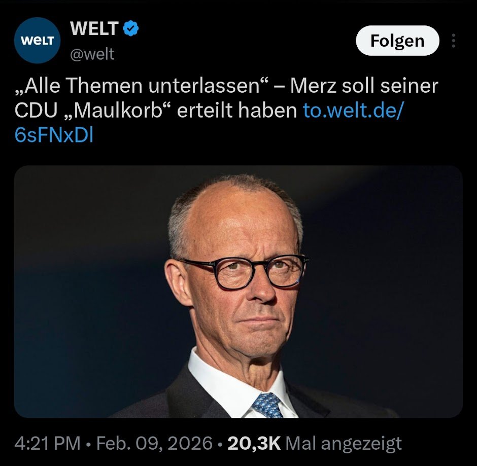 „Alle Themen unterlassen“ – sonst merken die Leute vor den Landtagswahlen, dass die Union gänzlich blank ist und nur blindwütig nach unten tritt.