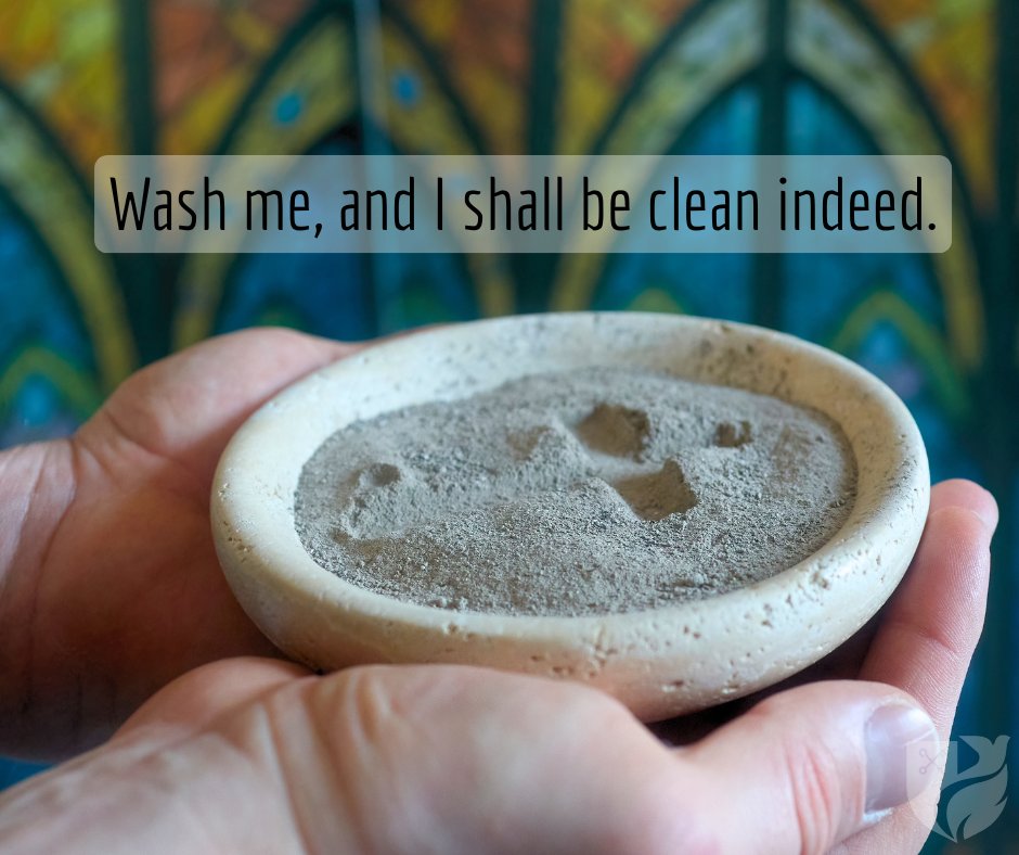 For behold, you look for truth deep within me,
and will make me understand wisdom secretly.
Purge me from my sin, and I shall be pure;
wash me, and I shall be clean indeed. #AshWednesday