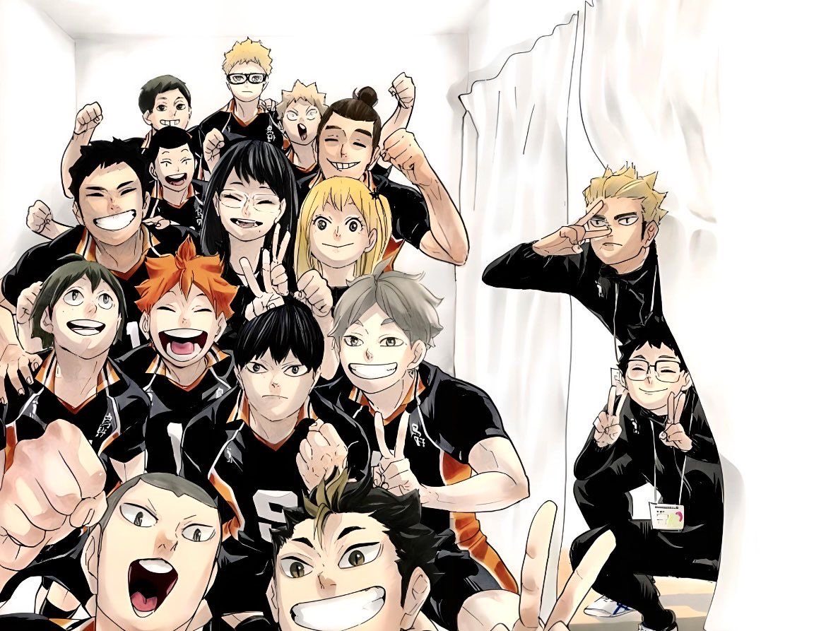 Reece_ZX3's tweet image. everyone remember haikyu exist, life is worth living