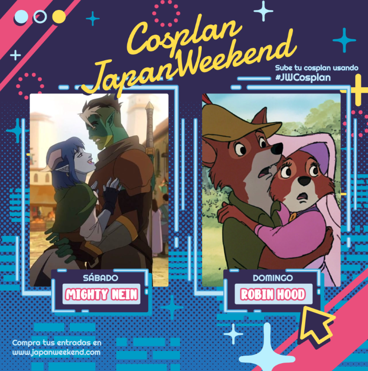 Nos vemos este finde en JW Madrid!! 

De parejita con <a href="/MotokoCosplay/">Motoko</a> ambos días!