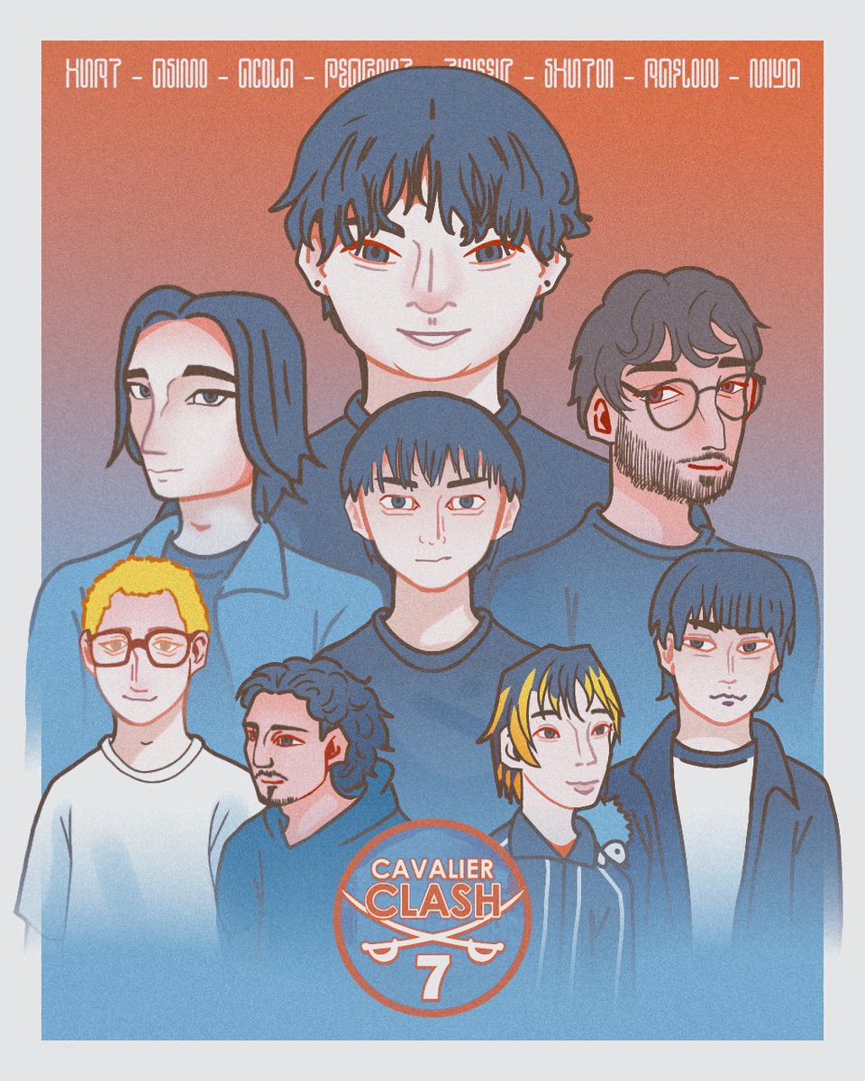 CAVALIER CLASH 7 - SSBU TOP 8 ⚔️

February 7th-8th, 2026
318 Competitors
Charlottesville, VA

🥇<a href="/Hurt_ssb/">E36/Hurt</a> 
🥈<a href="/asimo_ssbu/">SZ | あしも/Asimo</a> 
🥉<a href="/acola_Lui/">ZETA/あcola</a> 
🏅<a href="/Peabnut/">Peab 🥜</a> 
🎖️<a href="/TweekSsb/">Gavin</a> 
🎖️<a href="/syu_tolimar/">RC Shuton(しゅーとん)</a> 
🎖️<a href="/Rafloww/">Raflow</a> 
🎖️<a href="/manmamiya13/">ミーヤー/Miya【FENNEL】</a> 

🎨 Art by <a href="/lemonaught/">f0wls レモネース 【海GUYS】</a>