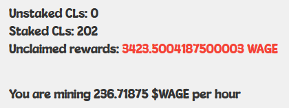 TheFor33132's tweet image. CryptoLandDao allows you to stake and earn wage.  It is an easy way to earn passive income.  Not financial adivce.  DYOR.  I make 237 Wage per hour.  Check out the CryptoLandDao discord for more info.
discord.gg/yGcX2VWszH