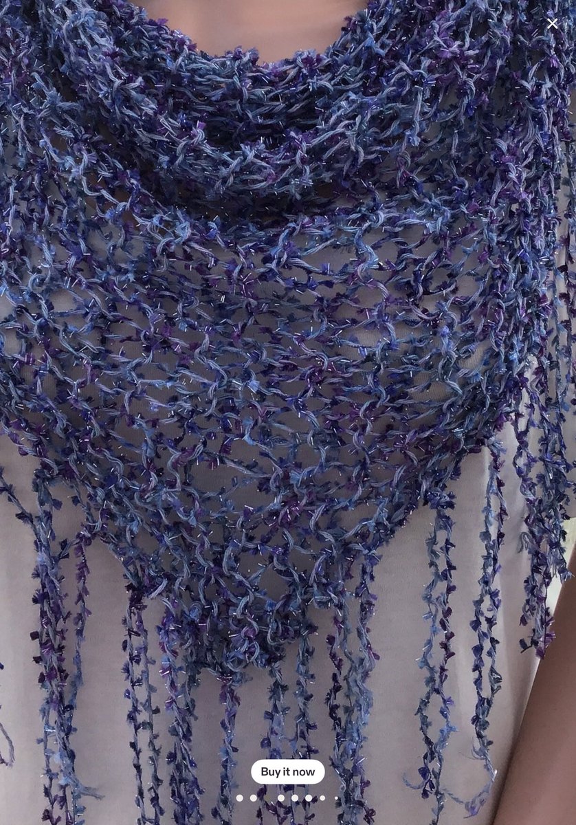 The latest to be added to the shop…this beautiful wrap has a mix of light &amp; dark blues in it, perfect for both casual or smart wear ( looks great with jeans!) etsy.com/uk/listing/139… #craftbizparty #UKMakers #HandmadeUK #UKFashion