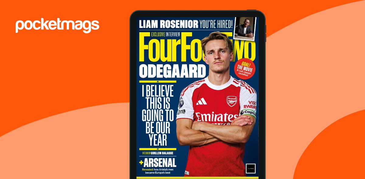 Pocketmags's tweet image. ⚽️ ODEGAARD: "I Believe This Is Going To Be Our Year" ⚽️

The latest issue of @FourFourTwo is out now. Read instantly on @Pocketmags

Read now 📲👉 pocketmags.com/four-four-two-…

#FourFourTwo #MartinOdegaard #Arsenal #AFC