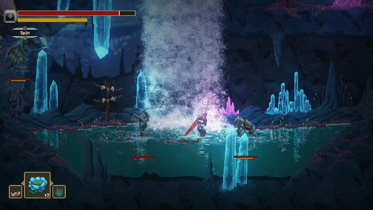 IndieInsights0's tweet photo. ⚔️Crimson Capes Launches February 12th, Bringing the Souls Formula to 2D with Deep Swordplay, Online Co-Op, and Invasions

🗡️Read more:
https://t.co/7PNR6hVLYR

#CrimsonCapes #Soulslike #ActionRPG #IndieGame https://t.co/Sc8r7bES3A