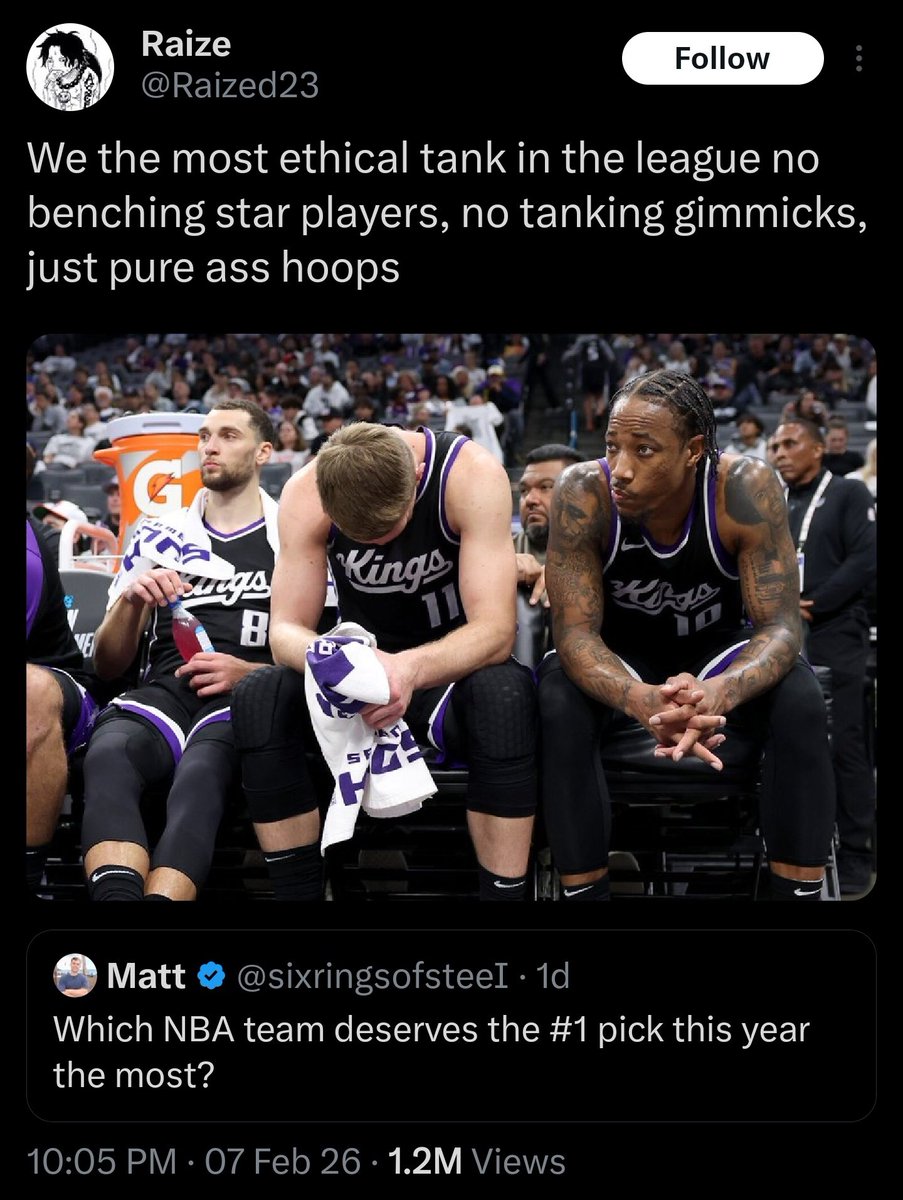 Do we reward teams that are blatantly gaming the system (e.g., Jazz) or teams that are incompetence personified (e.g., Kings)