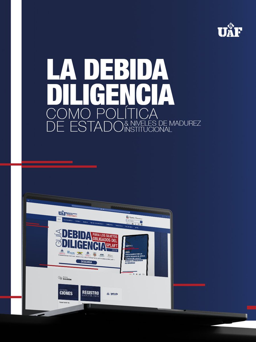 Unidad de Análisis Financiero UAF_RD tweet media