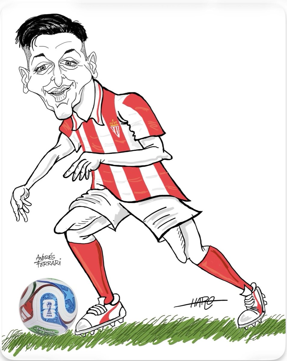 Andres Ferrari, Sauceño del Real Sporting de Gijon/España