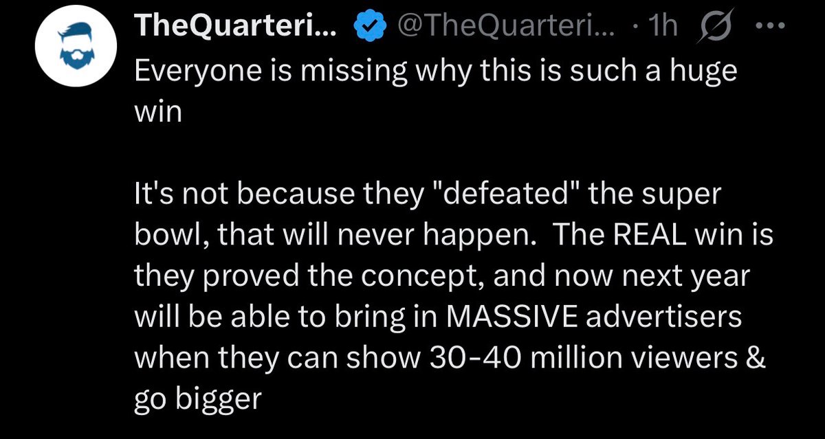 This was a huge win not because they can promote Christianity or conservative values, but because they can sell more ads. Lmfao