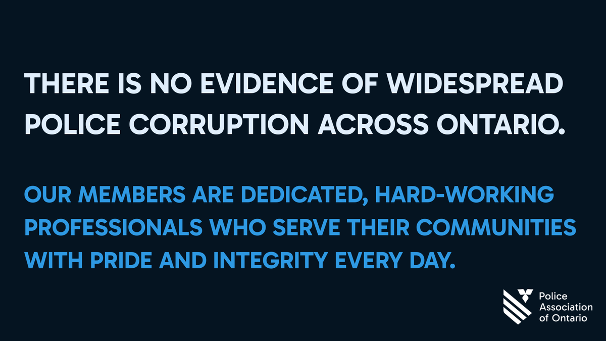 Police Association of Ontario (PAO) tweet media