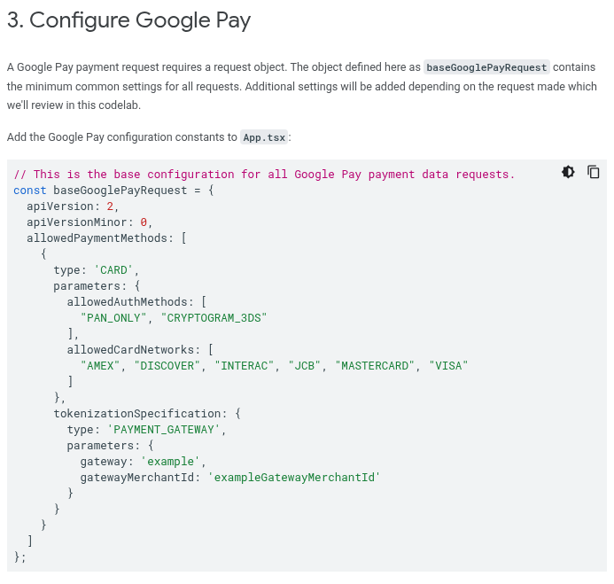Google Pay Developers tweet media