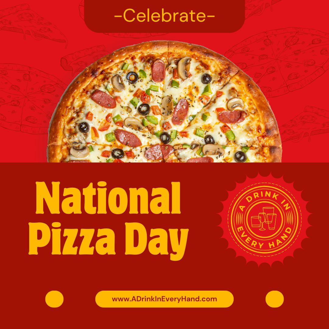 It's National Pizza Day again!
Whether you prefer beer, wine, cider or a cocktail, there's no better pairing with your favorite drink than delicious pizza.
Let's celebrate this cheesy delight together!
As always #DrinkLocalMT
#ADrinkInEveryHand
#NationalPizzaDay
#ADIEH